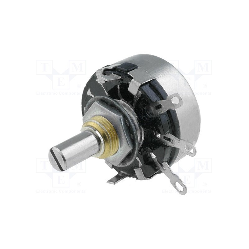 1 pcs x TELPOD - SP-1.2 4K7 A 20P3 - Potentiometer: shaft, single turn, 4.7kΩ, 2W, ±20%, soldered, 6mm