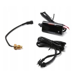 Electronic thermometer, red display with sensor