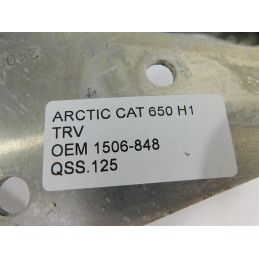 Frame step footrest arctic cat 650 h1 trv oem 1506 848