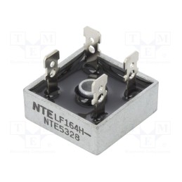 1 pcs x NTE Electronics - NTE5328 - Bridge rectifier: single-phase, Urmax: 1kV, If: 25A, Ifsm: 400A
