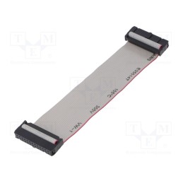1 pcs x AMPHENOL - FC26300-S - Ribbon cable with IDC connectors, Cable ph: 1.27mm, 0.3m