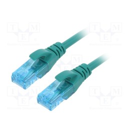 1 pcs x DIGITUS - DK-1512-0025/G - Patch cord, U/UTP, 5e, stranded, CCA, PVC, green, 0.25m, 26AWG