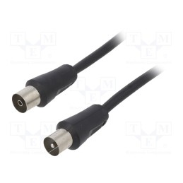 1 pcs x GEMBIRD - CCV-515 - Cable, 1.8m, coaxial 9.5mm socket,coaxial 9.5mm plug, PVC, black