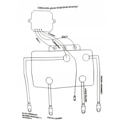 Wireless remote control for 12v cf moto winch