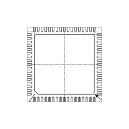 1 pcs : STM32WB55RCV7 - RF Microcontrollers - MCU Ultra-low-power dual core Arm Cortex-M4 MCU 64 MHz, Cortex-M0+ 32 MHz 256 Kbyt