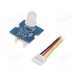 1 pcs x SEEED STUDIO - VARIABLE COLOR LED V1.1 - Module: LED, Grove Interface (4-wire), 3.3÷5VDC