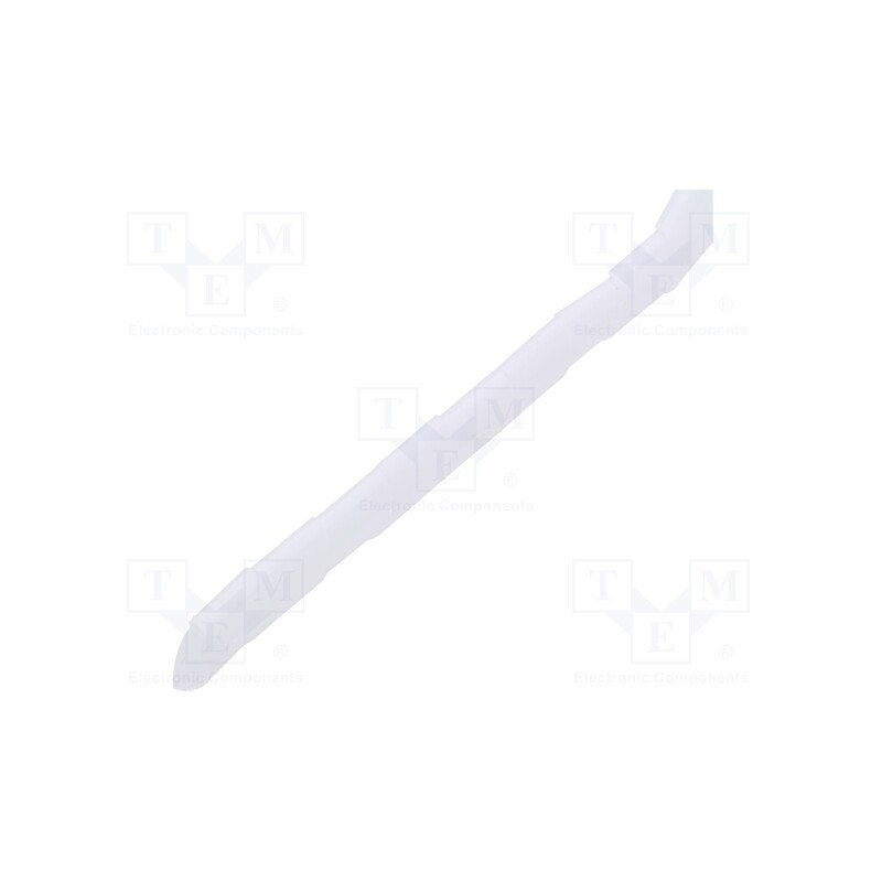1 pcs x QOLTEC - 52263 - Spiral wrapping, ØBundle : 16mm, white,transparent, L: 10m