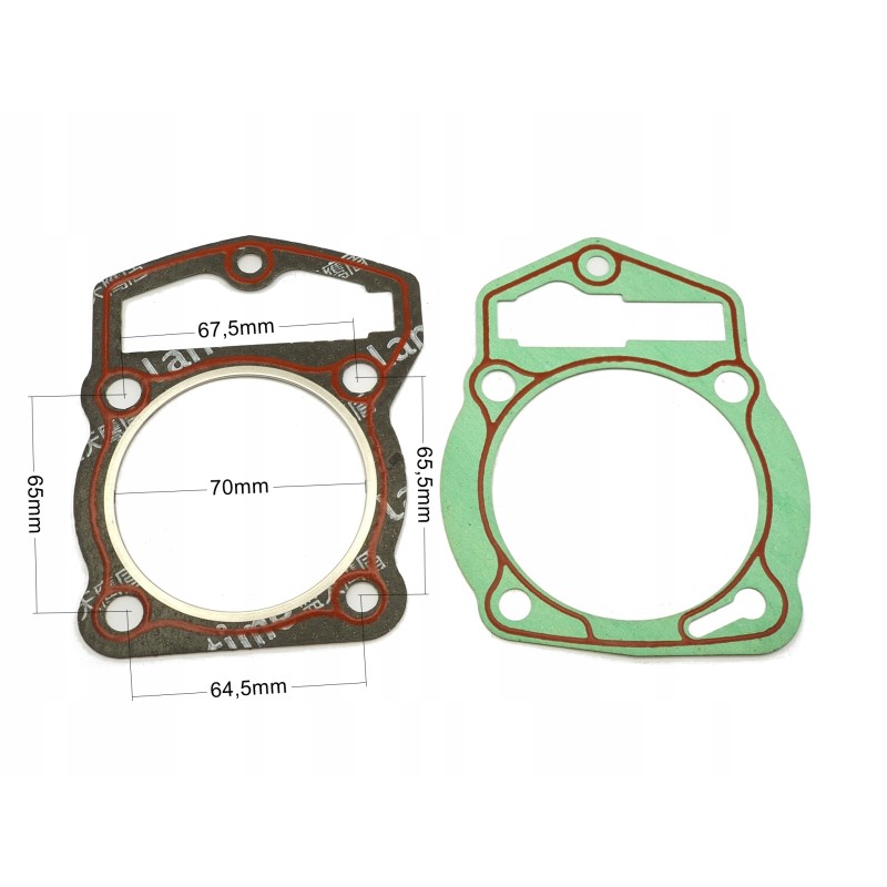 Cylinder head gasket for bashan 300 heads