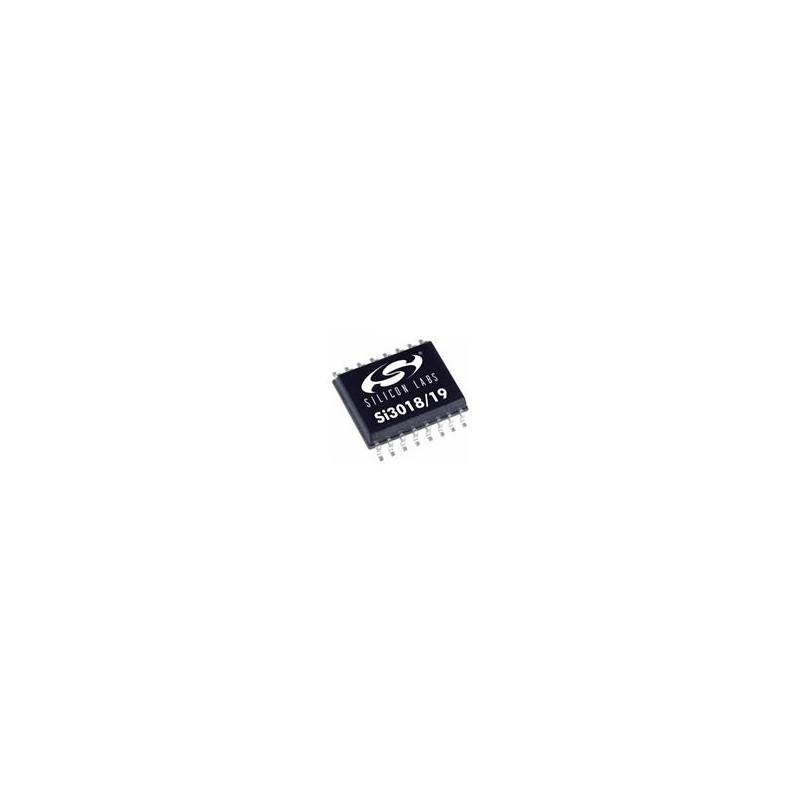 1 pcs : SI3019-F-GS - Telecom Interface ICs Si3050 Enhanced Global Voice DAA Line-Side - lead-free