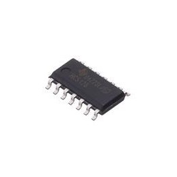 1 pcs : SN74HCS126DR - Buffers & Line Drivers Schmitt-trigger inputs quadruple bus buffer gates with 3-state outputs 14-SOIC -40