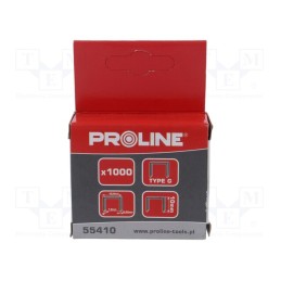 1 pcg x PROLINE - 55410 - Staples, Width: 10.6mm, L: 10mm, 1000pcs.