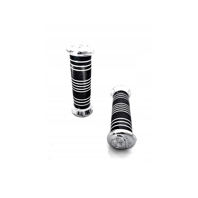 Metal grooved shifter with black eagle cover