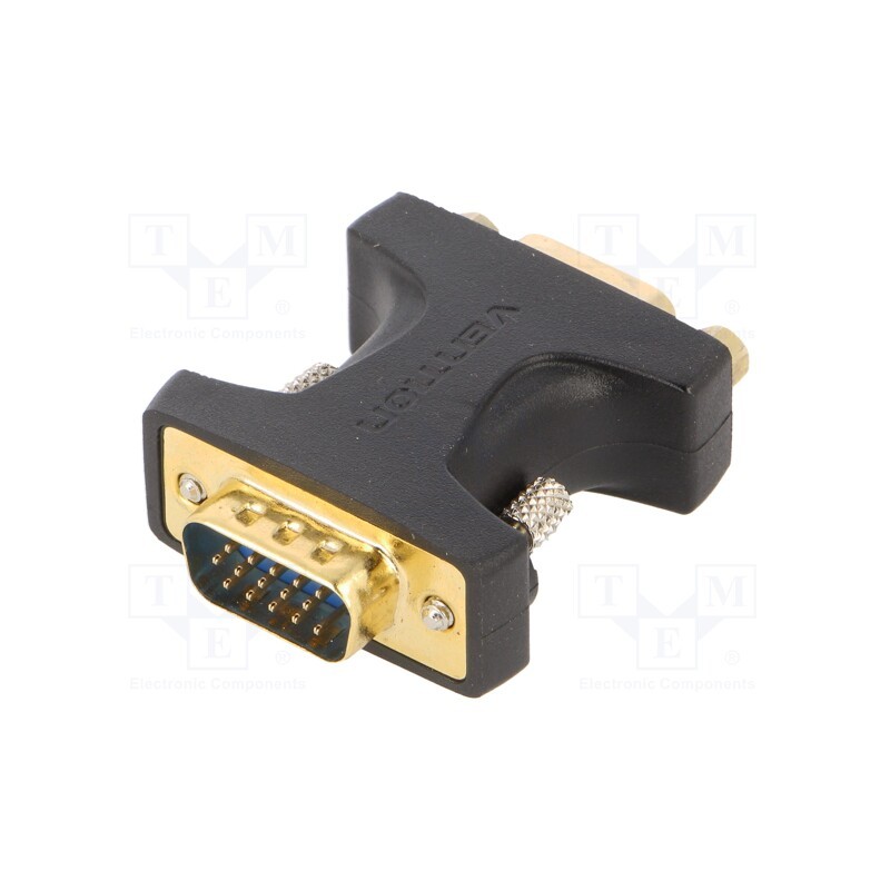 1 pcs x VENTION - DDFB0 - Adapter, black, Features: works with FullHD, 3D