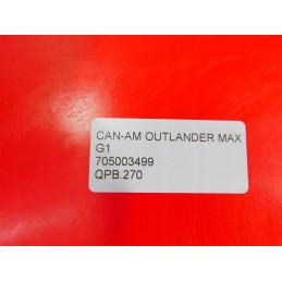 Plastic side fairing Can Am Outlander Max G1 705003499