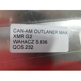 Bottom cover can am outlander max xmr renegade g2 wishbone