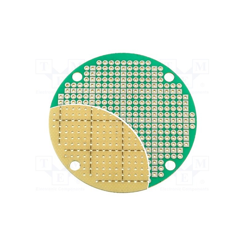 1 pcs x SCI - PC-15 - Board: universal, single sided,round,prototyping, 60mm