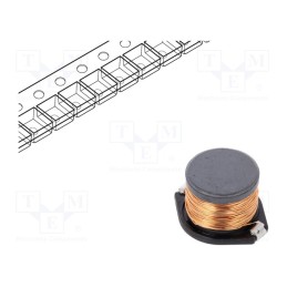 1 pcs x FASTRON - PISTHV-103M-04 - Inductor: ferrite, SMD, 10mH, 390mA, 10.5Ω, ±20%, 18.7x15.2x12mm