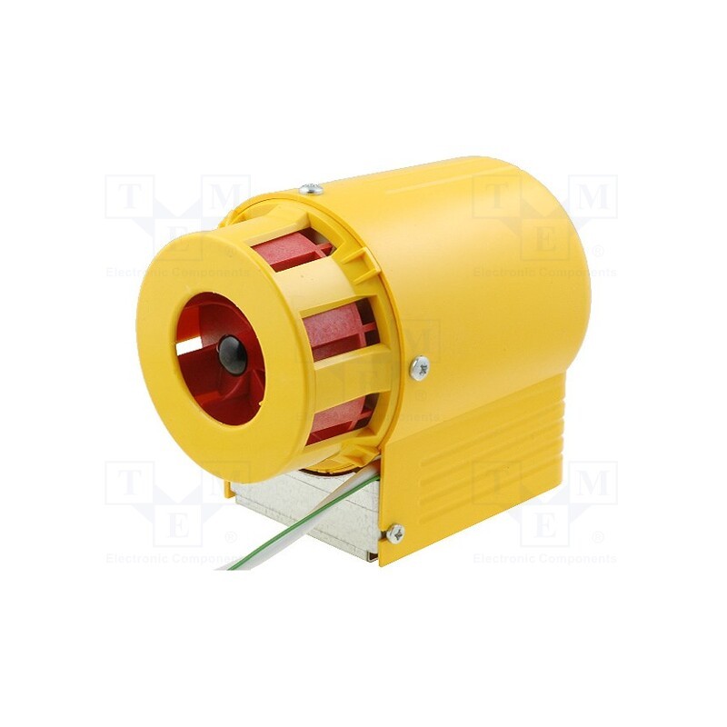 1 pcs x KLAXON SIGNALS - SLD-0002 - Signaller: sound, siren, 230VDC, 230VAC, 127dB, Super M, IP65, 1A