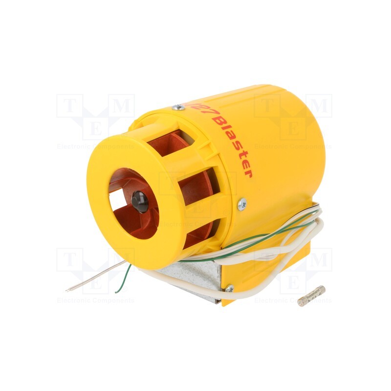 1 pcs x KLAXON SIGNALS - SLM-0001 - Signaller: sound, siren, 230VAC, 120dB, Master Blaster, IP21A, 2A