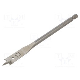 1 pcs x Milwaukee - 4932363132 - Drill bit, for wood,feather, Ø: 12mm, L: 152mm