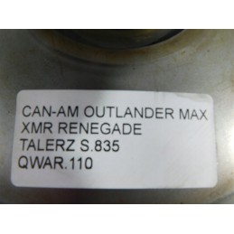 Variator drive can am outlander max xmr renegade plate