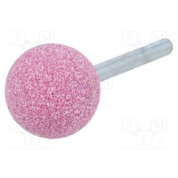 1 pcs x PG PROFESSIONAL - ME.009 - Grindingstone, Ø: 30mm, Ø: 6mm, Tip mat: aluminium oxide