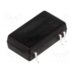 1 pcs x AIMTEC - AM3LV-2415D-NZ - Converter: DC/DC, 3W, Uin: 18÷36V, Uout: 15VDC, Uout2: -15VDC, SMD6