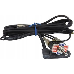 Heated thumb shifter for ATV quad bikes