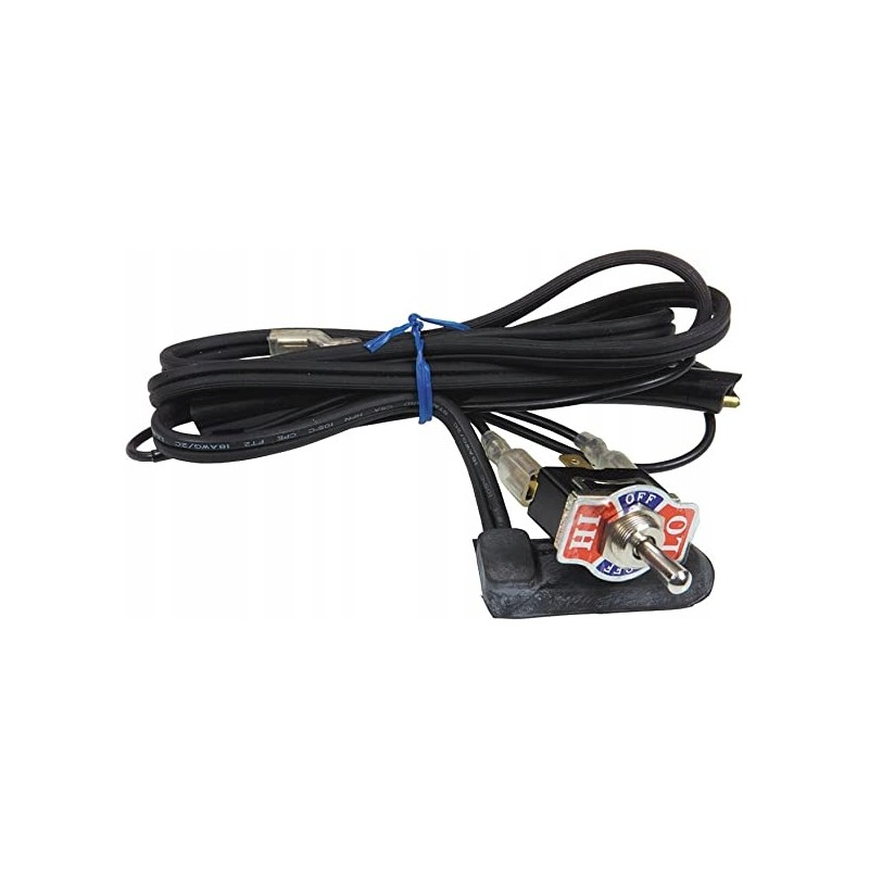 Heated thumb shifter for ATV quad bikes