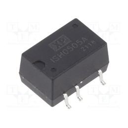 1 pcs x XP POWER - ISH0505A - Converter: DC/DC, 2W, Uin: 4.5÷5.5V, Uout: 5VDC, Iout: 400mA, SMD