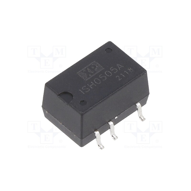 1 pcs x XP POWER - ISH0505A - Converter: DC/DC, 2W, Uin: 4.5÷5.5V, Uout: 5VDC, Iout: 400mA, SMD
