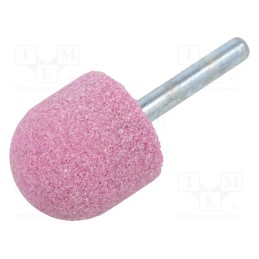 1 pcs x PG PROFESSIONAL - MI.007 - Grindingstone, Ø: 30mm, Ø: 6mm, Tip mat: aluminium oxide