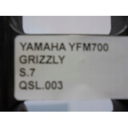 Plastic yamaha yfm 700 grizzly