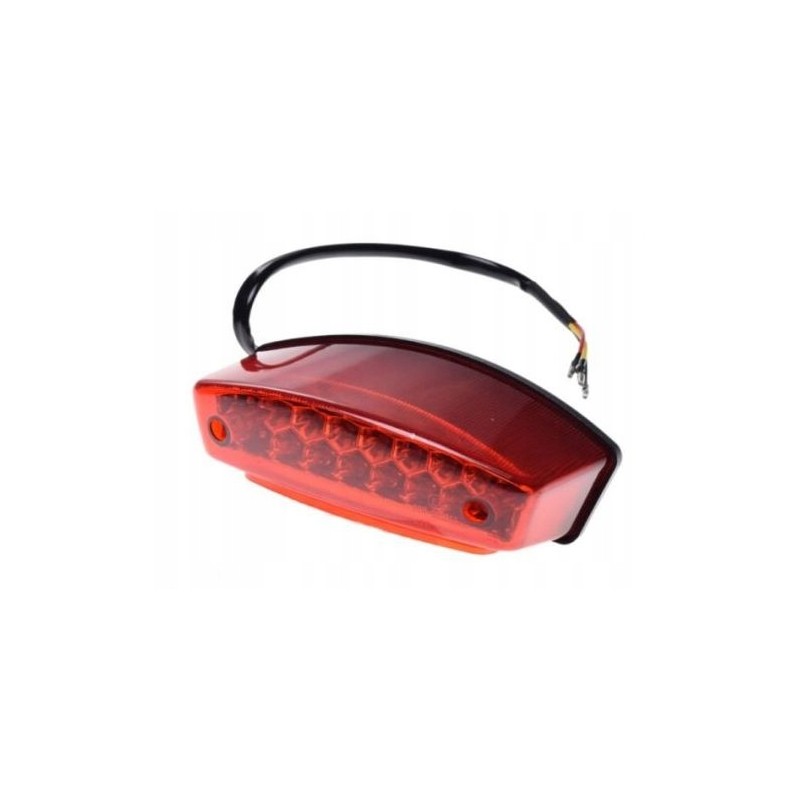 Rear lamp atv quad motorcycle led homologation width 16cm am9937