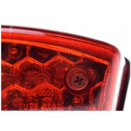 Rear lamp atv quad motorcycle led homologation width 16cm am9937