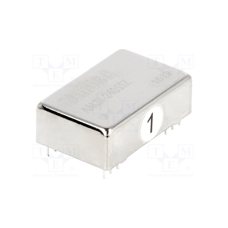 1 pcs x AIMTEC - AM3T-2405SZ - Converter: DC/DC, 3W, Uin: 18÷36V, Uout: 5VDC, Iout: 600mA, DIP24