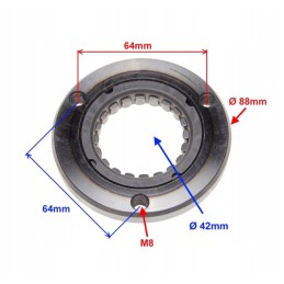 Lucky star 250 300 starter bendix clutch