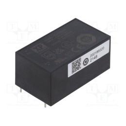 1 pcs x XP POWER - VCE10US09 - Converter: AC/DC, 10W, 85÷264VAC, 9VDC, Iout: 1110mA, OUT: 1, 80%, PCB