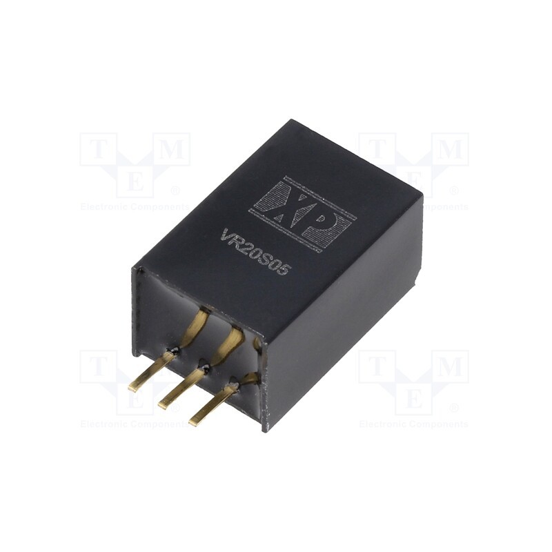 1 pcs x XP POWER - VR20S05 - Converter: DC/DC, Uin: 8÷36V, Uout: 5VDC, Iout: 2A, SIP3, 400kHz, THT