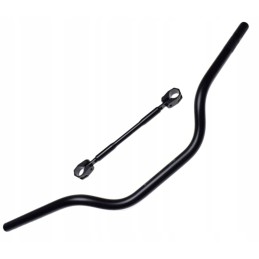 Aluminum handlebar enduro cross quad atv black