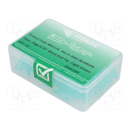 5 pcs x FISNAR - 8001116 - Needle: steel, 0.25', Size: 33, straight, 0.08mm