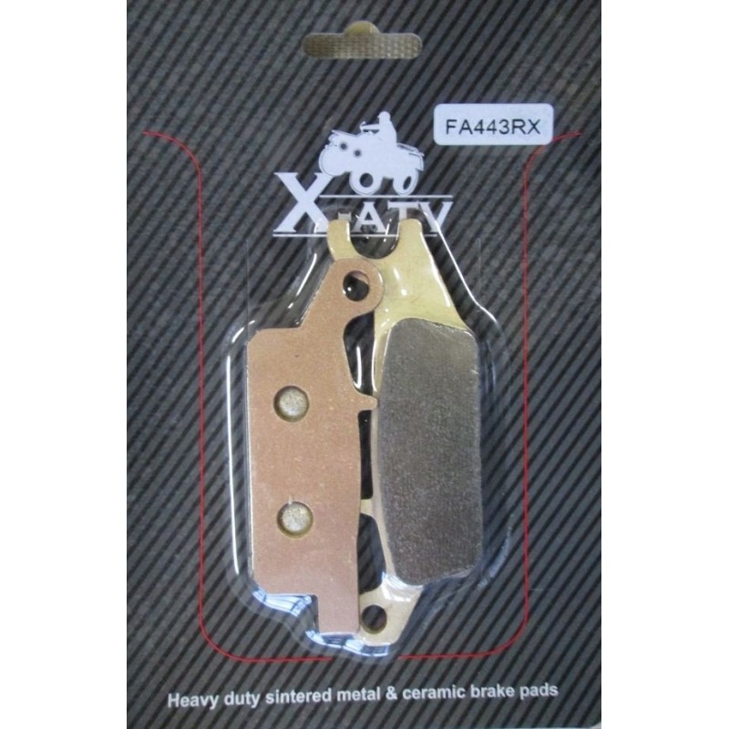 Brake pads yamaha grizzly 550 700 front left side fa443rx db2155