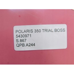 Plastic side fairing for Polaris 350 Trial Boss 5430971