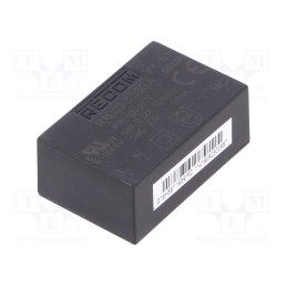 1 pcs x RECOM - RAC03-3.3SGA - Converter: AC/DC, 3W, 85÷305VAC, Usup: 120÷430VDC, Uout: 3.3VDC