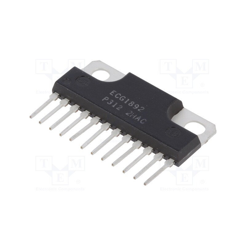 1 pcs x NTE Electronics - NTE1892 - IC: driver, bidirectional,motor controller, SIP12, 2A, Ch: 4, 4÷16V