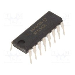 1 pcs x NTE Electronics - NTE74LS85 - IC: digital, 4bit,comparator, TTL, THT, DIP16