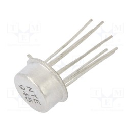1 pcs x NTE Electronics - NTE945 - IC: operational amplifier, Ch: 1, TO5, ±20VDC