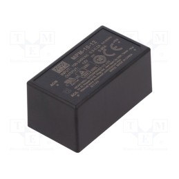 1 pcs x MEAN WELL - MPM-10-12 - Converter: AC/DC, 10W, 80÷264VAC, 12VDC, Iout: 850mA, OUT: 1, 83%, PCB