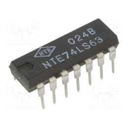1 pcs x NTE Electronics - NTE74LS63 - IC: digital, buffer,non-inverting, Ch: 6, TTL, THT, DIP14