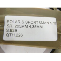 Brake disc Polaris Sportsman 570 SR 205mm 4 35mm